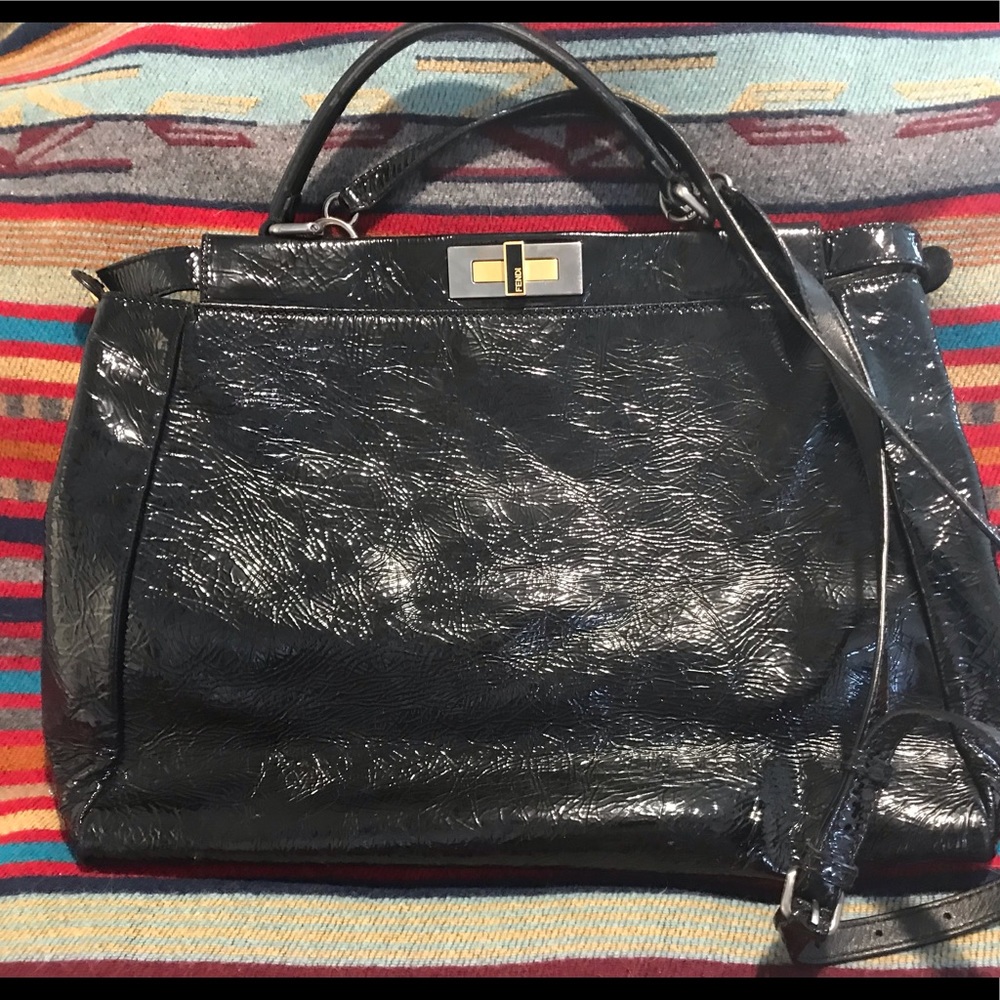 Fendi Peekaboo Satchel